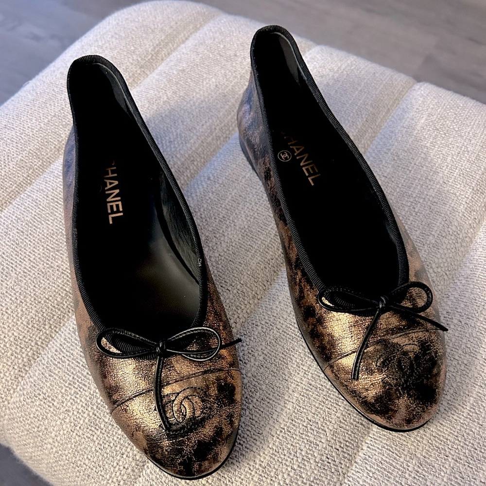 Chanel ballet shoes NWOT